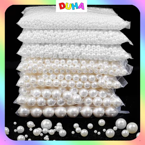 Combo 1kg hạt ngọc trai nhân tạo 3-20mm tự trang trí trang sức DUHA 028