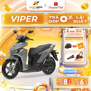 [HCM] Xe Máy Điện VinFast Viper - Thuê Pin - Góp 0% Smartkey