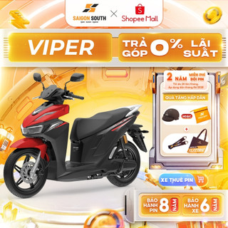 [HCM] Xe Máy Điện VinFast Viper - Thuê Pin - Góp 0% Smartkey