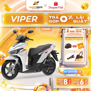 [HCM] Xe Máy Điện VinFast Viper - Thuê Pin - Góp 0% Smartkey