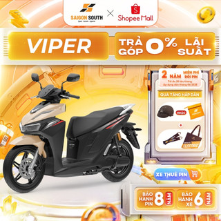 [HCM] Xe Máy Điện VinFast Viper - Thuê Pin - Góp 0% Smartkey