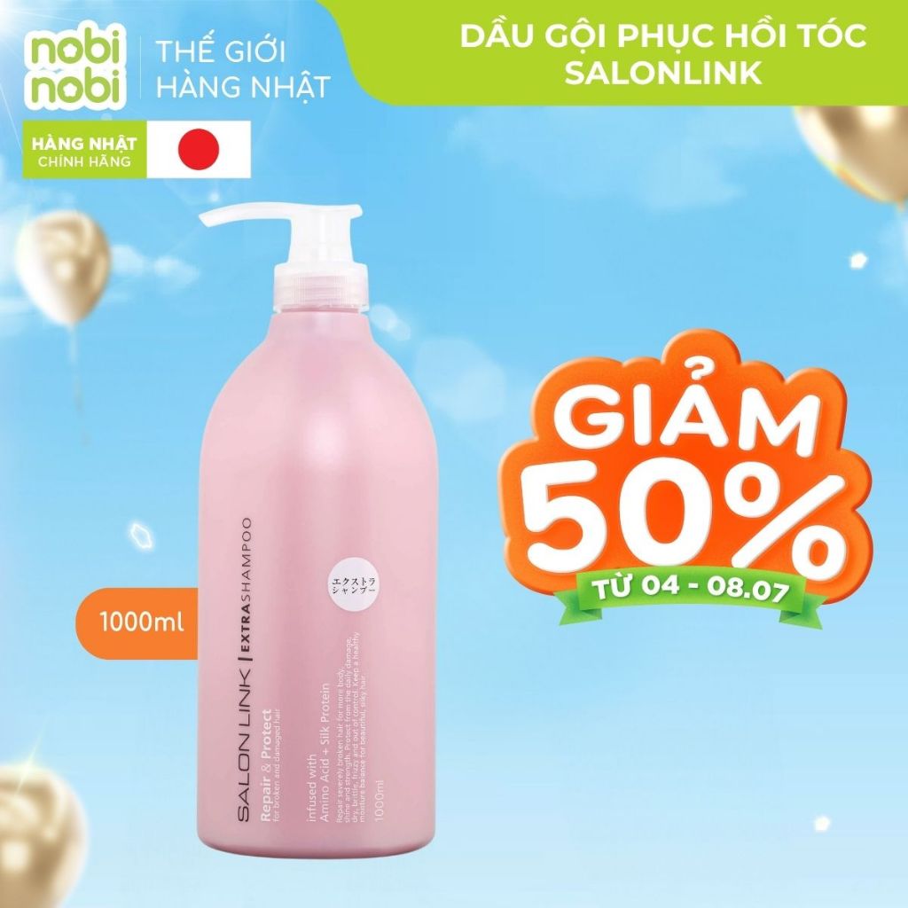 Dầu gội Kumano Salon Link phục hồi 1000ml