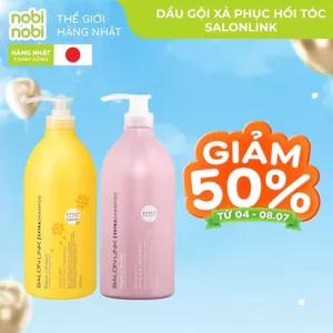 Dầu gội xả Nhật Salon Link phục hồi hư tổn, dưỡng mềm mượt tóc 1000ml
