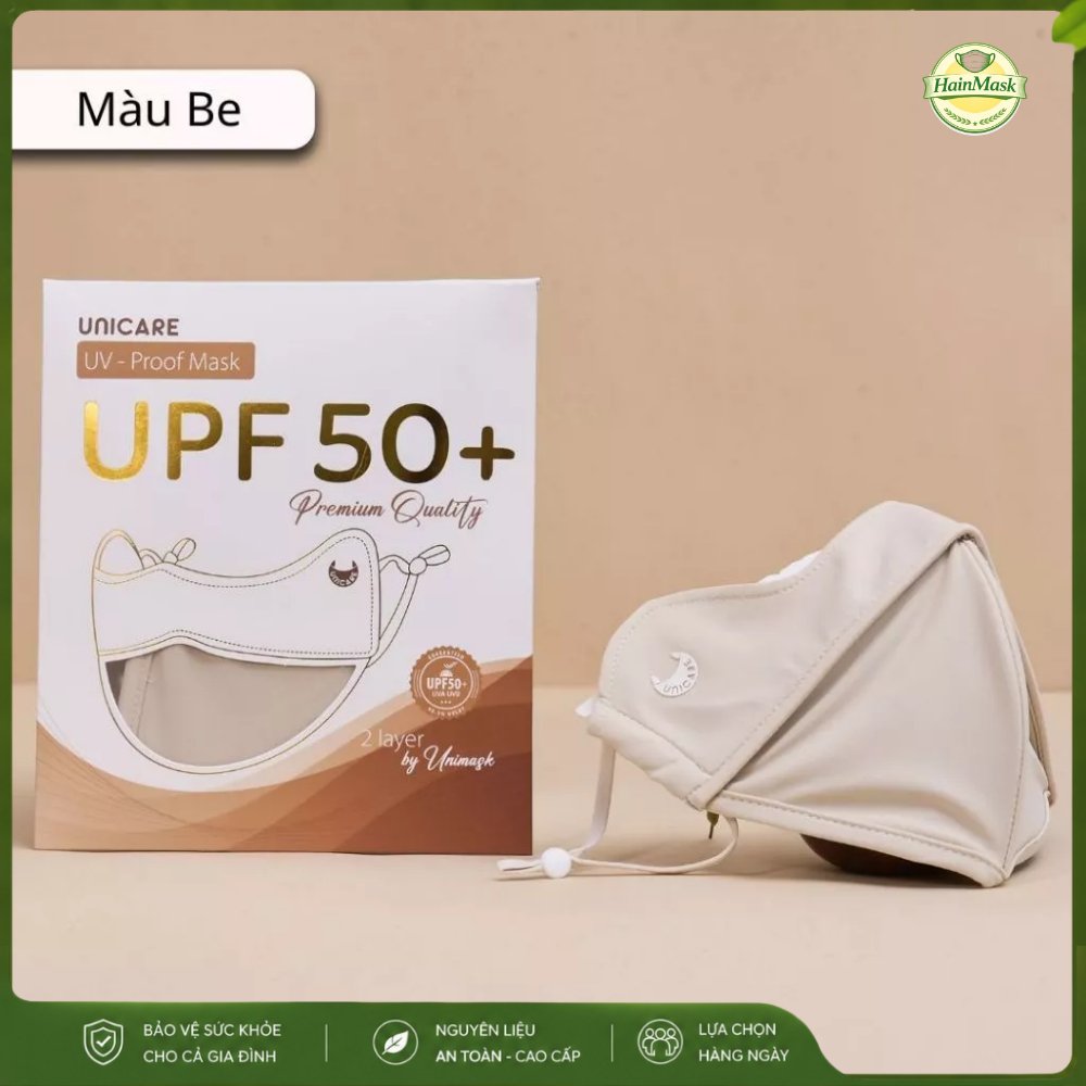 Khẩu trang chống tia UV UNICARE PROOF MASK, bảo vệ da khỏi tia UV - Hàng chính hãng