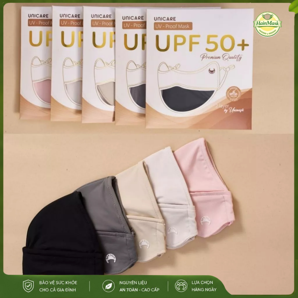 Khẩu trang chống tia UV UNICARE PROOF MASK, bảo vệ da khỏi tia UV - Hàng chính hãng