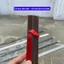 Ron Chặn Khe Cửa, Nẹp PVC Dán Cửa Chống Nước Dài 1m, Thanh Dán Cửa Chống Bụi Côn Trùng