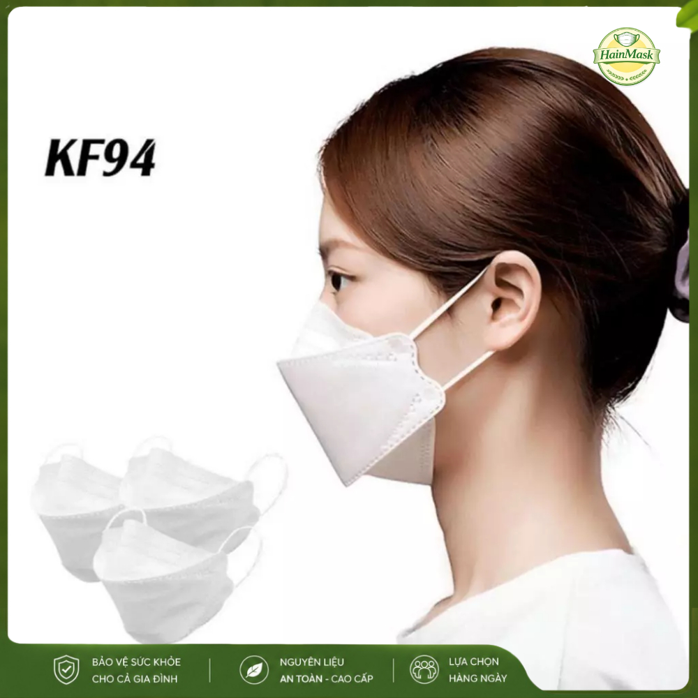 [Free Ship] Khẩu Trang KF94 UNI MASK 4 Lớp Dày Dặn, 4D Hàn Quốc Lọc Bụi Mịn, Hàng Chính Hãng