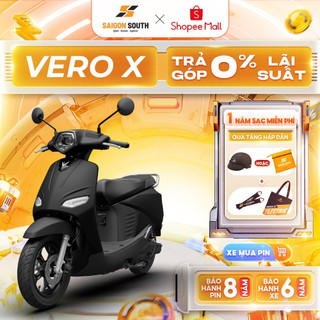 [NHẬN HCM] Xe Máy Điện VinFast Vero X - Smartkey - Màn hình TFT - Góp 0%