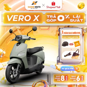 Xe Máy Điện VinFast Vero X - Smartkey - Màn hình TFT - Góp 0%