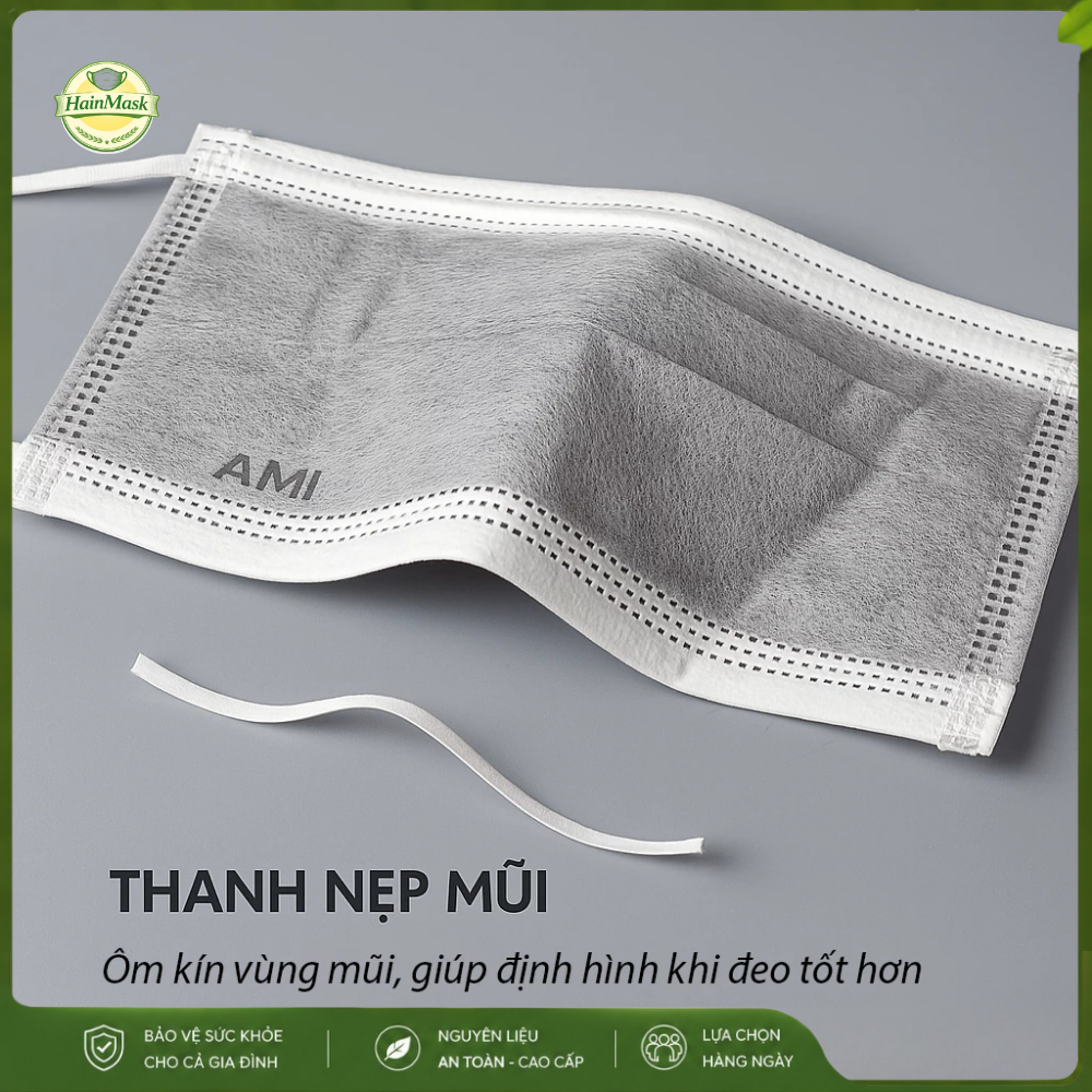 [Free Ship] Khẩu trang y tế chính hãng 4 lớp có giấy kháng khuẩn dày dặn chống bụi và tia uv