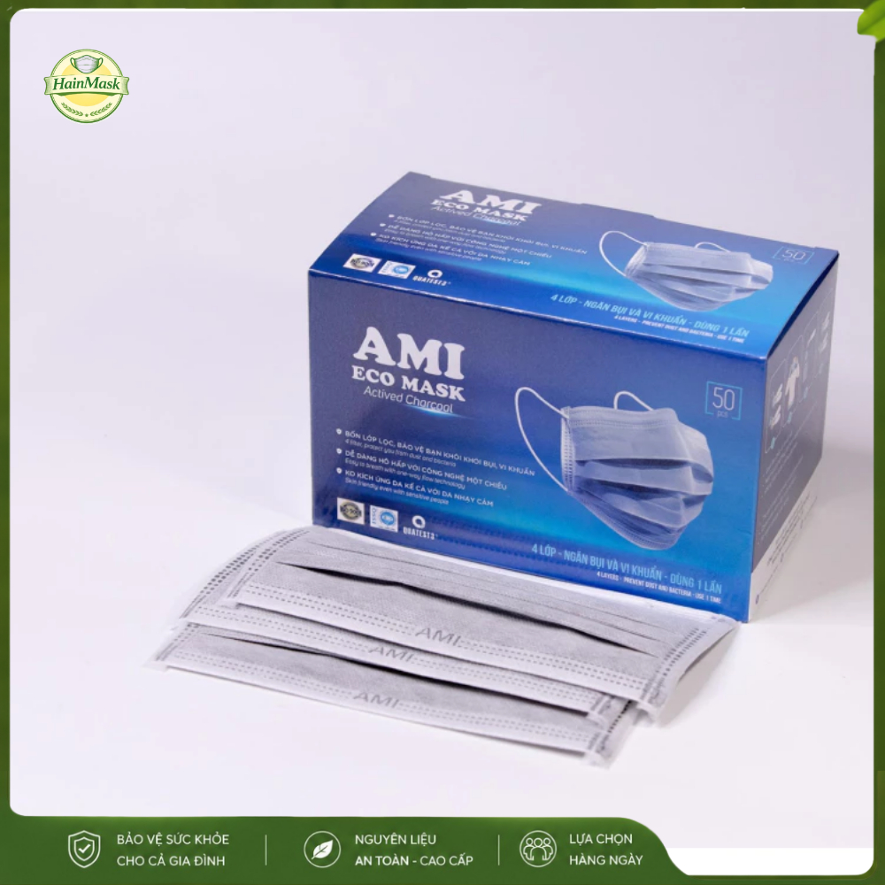 [Free Ship] Khẩu trang y tế chính hãng 4 lớp có giấy kháng khuẩn dày dặn chống bụi và tia uv