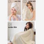 Khăn Tắm Microfiber Siêu Thấm Hút Dạng Sóng Nước Mềm Mại, Dày Dặn, Không Rụng Lông