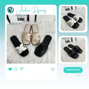 Dép Lê Nữ, Dép Nữ Quai Ngang Đế Chống Trơn Trượt Phong Cách Nhẹ Nhàng N43 || Anshoes Dynasty