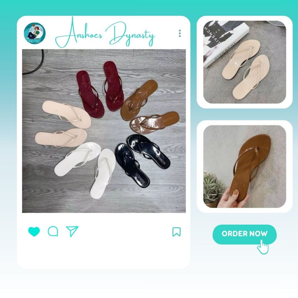 Dép Lê Xỏ Ngón Nữ, Dép Lê Nữ Xỏ Ngón Nhẹ Phù Hợp Cho Mùa Hè N25 || AnshoesDynasty