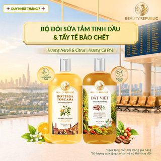 [MUA 1 TẶNG 1] Sữa tắm tinh dầu Ý Summer Splash 500ml & Sữa tắm tẩy tế bào chết Việt Đánh Thức Cao Nguyên 500ml