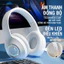 Tai Nghe Bluetooth 5.3 Chụp Tai Gaming LED HIFI Có Khe Thẻ TF Gập Gọn Chống Ồn Pin Lâu Dùng Cho iPhone Android PC PS4