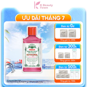 Nước súc miệng không cồn EUTHYMOL Zero Mild Mint mang lại hơi thở thơm mát, dịu nhẹ