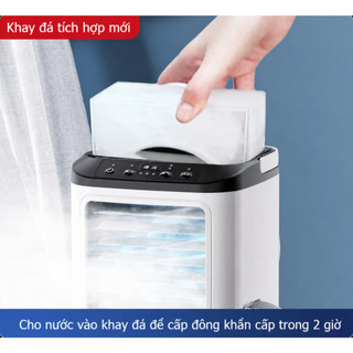 Quạt điều hòa mini phun sương USB 900ml, quạt hơi nước làm mát để bàn phòng ngủ văn phòng mùa hè Quạt máy lạnh