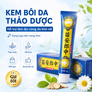 kem bôi nấm ngứa,kem bôi nấm ngứa trung quốc， viêm da cơ địa, vẩy nến, á sừng lang ben, hắc lào - thảo dược tự nhiên，