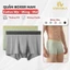 Quần Boxer Nam Chất Cotton Thấm Hút Thoáng Khí, Quần Lót Đùi Nam Co Giãn Thoải Mái AMYBRA N3999