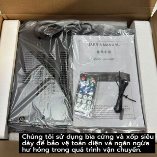 STARKLOK AV-298BT Ampli Bluetooth 1000W 5 Kênh Hỗ Trợ USB SD FM AM Dùng Cho Karaoke Và Rạp Hát Tại Nhà