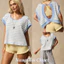 NUNG NIU - Áo Thun Tank Top Phối Cùng Bikini Hoặc Đồ Tập Thể Thao