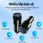 Type C Sạc Xe Hơi Sạc Nhanh 66W Sạc Nhanh Cho iOS Android iP Huawei Samsung Auto PD3.0 QC3.0 Sạc Điện Thoại Di Động