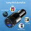 Type C Sạc Xe Hơi Sạc Nhanh 66W Sạc Nhanh Cho iOS Android iP Huawei Samsung Auto PD3.0 QC3.0 Sạc Điện Thoại Di Động