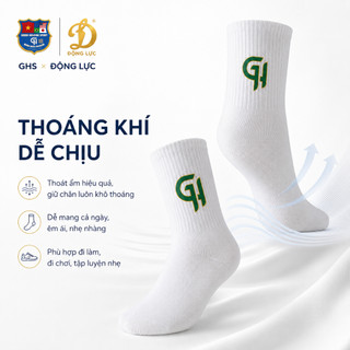 ĐL - TẤT UNISEX GREEN HOLDING SPORT – THOẢI MÁI VẬN ĐỘNG, PHÙ HỢP NHIỀU MÔN THỂ THAO