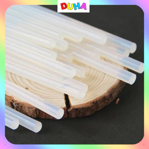COMBO 100 CÂY keo nến dài 26cm, đường kính nhỏ 7li, lớn 10li dính siêu chắc DUHA 032
