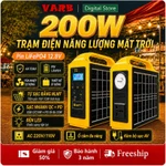 Trạm sạc năng lượng mặt trời cầm tay 220V - Nguồn điện dự phòng cầm tay cho cắm trại, máy phát điện ngoài trời — ảnh 1
