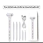 Máy Tạo Ẩm Mini Phun Sương Di Động USB Đầu Xịt Điều Chỉnh Phun Sương Làm Mát Cho Phòng Làm Việc Phòng Ngủ Dài Ngắn Tùy C