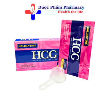 [Che Tên SP] Que Thử Thai HCG Goldentime Thử Thai Nhanh Chóng Chính Xác 99.9% - Hộp 1 cái