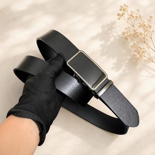 Thắt lưng nam công sở dây nịt nam khóa lăn cao cấp bản 3,5cm