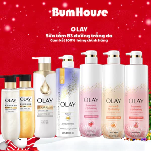 Sữa Tắm OLAY B3+ Vitamin C Body Cellscience Trắng Da, Cấp Ẩm Và Đàn Hồi Cho Da 50g 200g 500g 591ml
