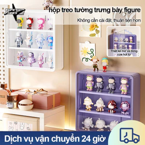 Hộp gắn tường Kệ Tủ Acrylic Lưu Trữ Mô Hình, Đồ Dùng, Hộp Gắn Tường,Chống Bụi, Chống Nước