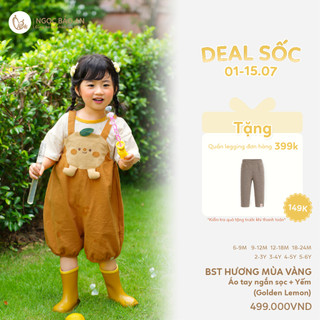 NBAN (6M-5Y) Yếm bé gái Hương Mùa Vàng