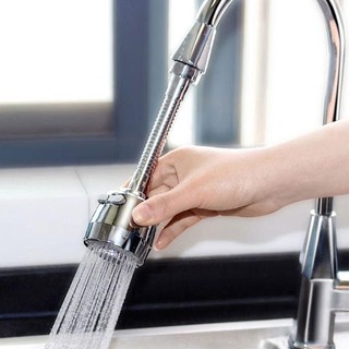 Dây Nối Vòi Nước 360 Độ Tăng Áp - Đầu Vòi Lavabo Dây Mềm 2 Chế Độ, Xoay Linh Hoạt Chống Bắn Nước