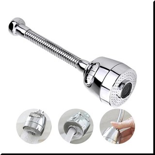 Dây Nối Vòi Nước 360 Độ Tăng Áp - Đầu Vòi Lavabo Dây Mềm 2 Chế Độ, Xoay Linh Hoạt Chống Bắn Nước