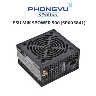 Nguồn máy tính MIK SPOWER 500 - 500W - Bảo hành 36 tháng