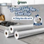 Giấy Bạc Dán Bếp PVC Chống Dầu Mỡ, Decal Dán Tường Nhà Bếp Tráng Nhôm Chịu Nhiệt, Chống Nước