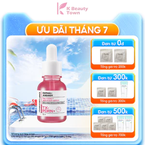 Tinh chất vi kim dưỡng sáng hồng da CNP Derma Answer Pink Toning Deep-in Shot Ampoule
