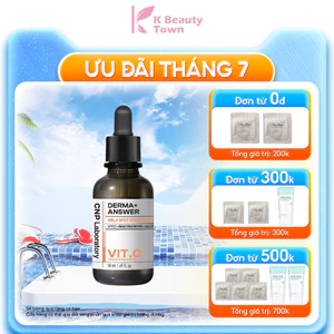 Tinh chất chứa Vitamin C làm sáng da cải thiện vết nám CNP Derma Answer Mela Spot Brightening Ampule