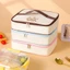 Túi Đựng Hộp Cơm Giữ Nhiệt Da PU Cao Cấp Túi Cơm Văn Phòng Chống Thấm Cách Nhiệt MUN STORE TCOMDAPAN735
