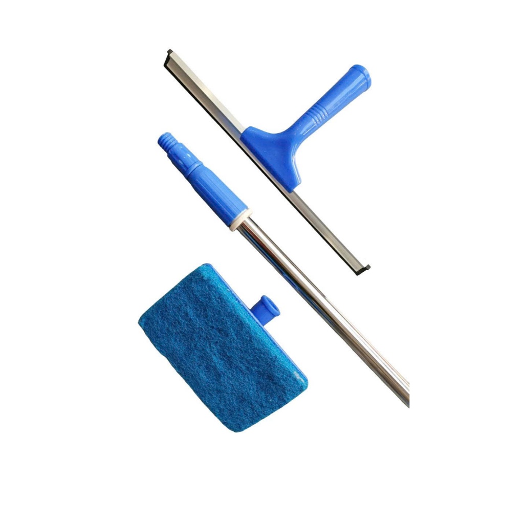 Cây Cước Chà Sạch Kính Và Gạt Bóng Kiếng Homeinno Cán Rút Tăng Đơ 1m4/ 2met/ 3met