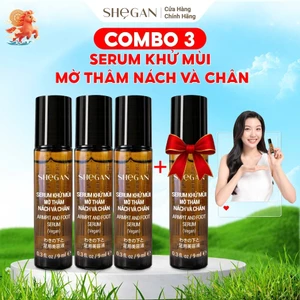 Combo 3 Chai Serum Khử Mùi Mờ Thâm Nách Và Chân 9ml