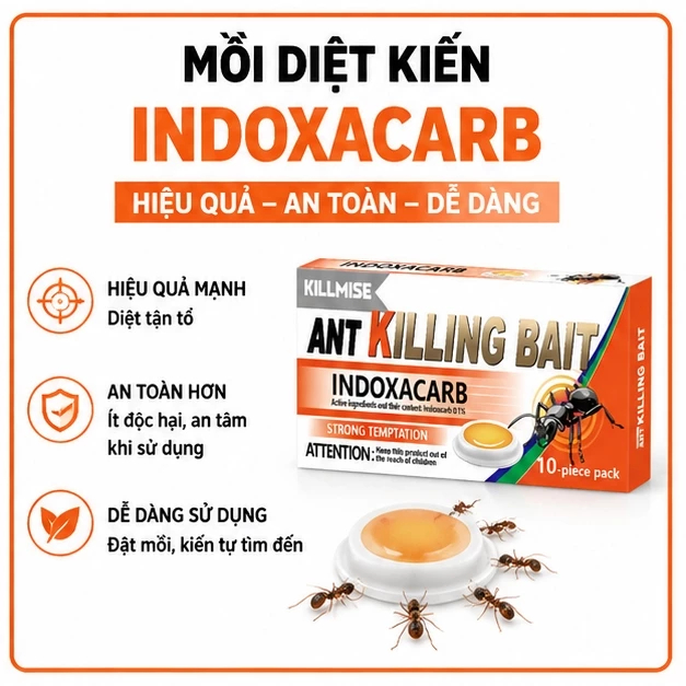 🐜 Gel Diệt Kiến Siêu Mạnh Dẫn Dụ Kiến Diệt Tận Tổ Hiệu Quả Lâu Dài Mồi Diệt Kiến Dễ Sử Dụng An Toàn Cho Gia Đình