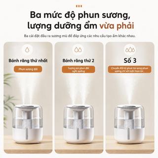Máy tạo độ ẩm Máy tạo ẩm Không khí Máy phun sương USB Máy tạo ẩm Mini 4L dùng phòng khách gia đình