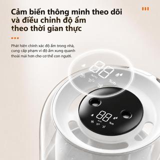 Máy tạo độ ẩm Máy tạo ẩm Không khí Máy phun sương USB Máy tạo ẩm Mini 4L dùng phòng khách gia đình