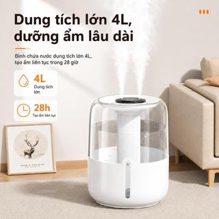 Máy tạo độ ẩm Máy tạo ẩm Không khí Máy phun sương USB Máy tạo ẩm Mini 4L dùng phòng khách gia đình